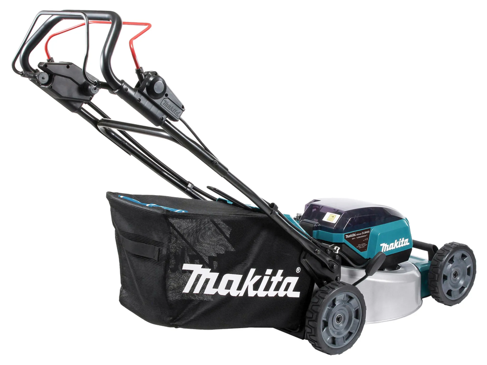 Makita Akku-Rasenmäher DLM465, 2x18V, 46 cm, 60 l, inkl. Zubehör – Bild 6