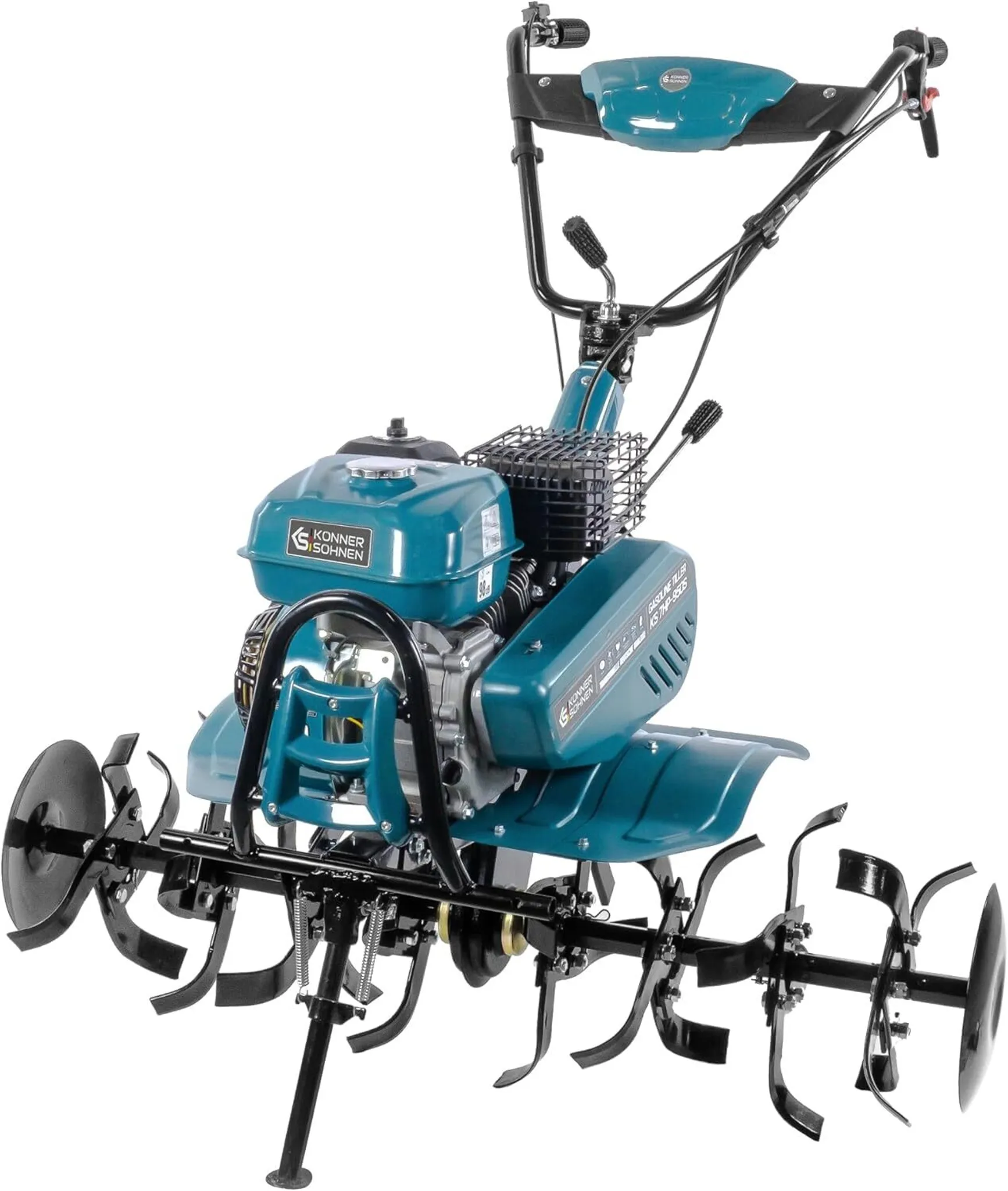 Könner & Söhnen KS 7HP-950S Benzin-Bodenhacke Motorhacke Gartenfräse Bodenfräse – Bild 2