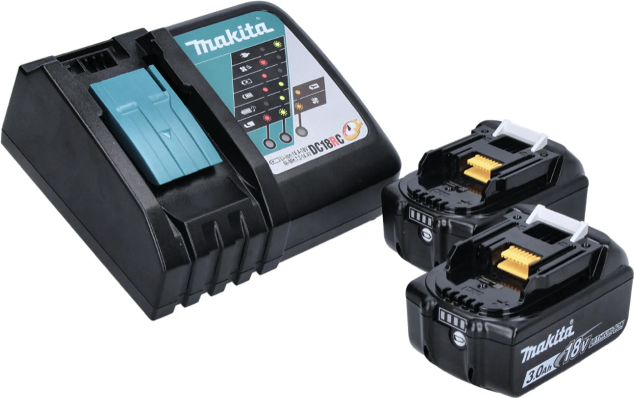 Makita DUR 368 ARF Akku Freischneider 36 V ( 2 x 18 V ) Zweihandgriff Brushless + 2x Akku 3,0 Ah + Ladegerät – Bild 4