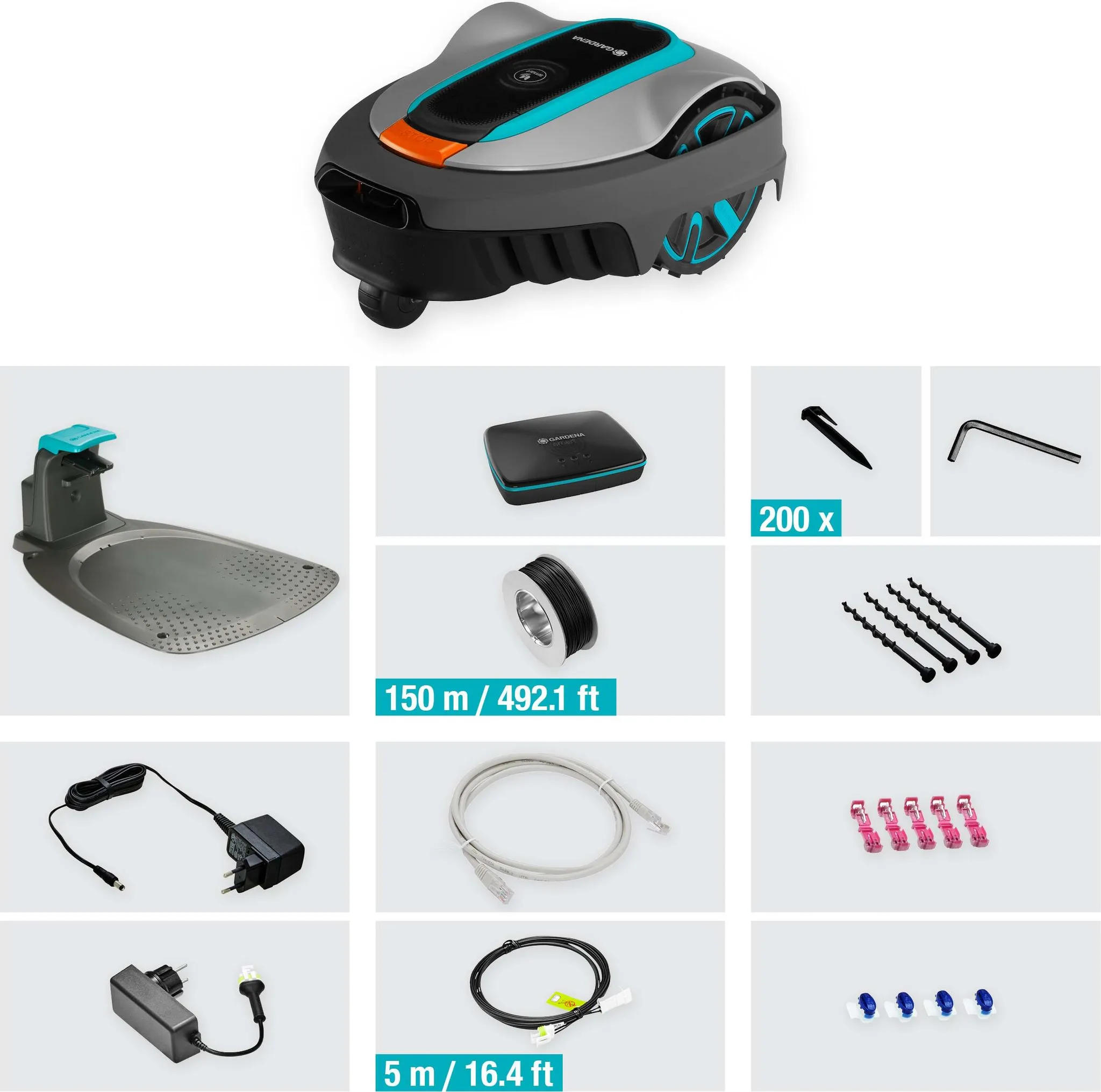 Gardena Mähroboter smart SILENO city 400 qm Set – Bild 5