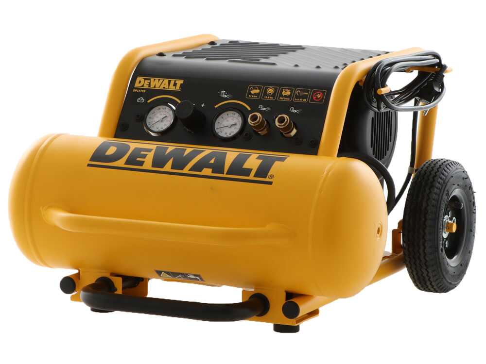 DEWALT DPC17PS-QS - tragbarer kompakter elektrischer Druckluftkompressor – Bild 3