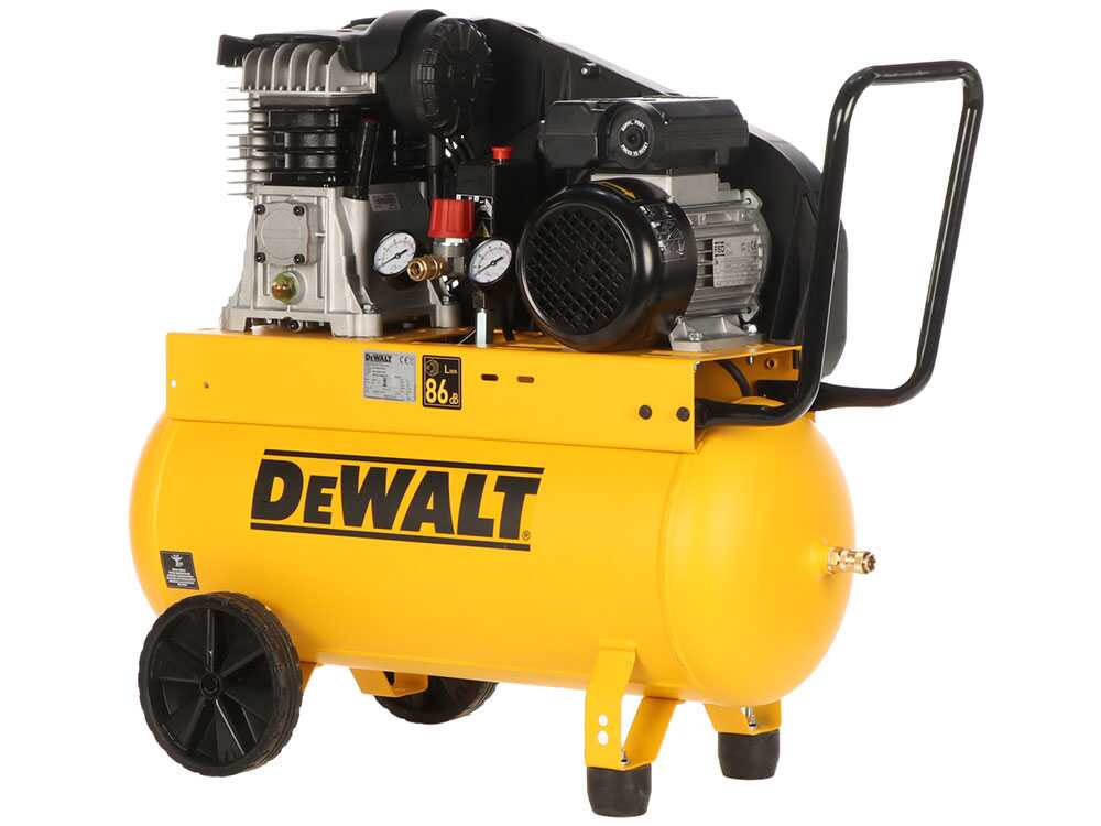DeWalt DXCMB2M50HE – Elektrischer Einphasen-Riemenkompressor – 2-PS-Motor – 50-l-Kessel – Bild 4