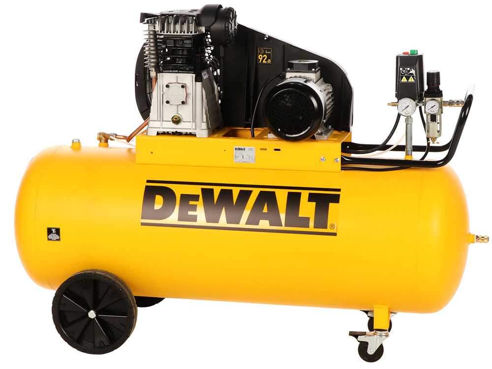 DeWalt DXCMB3T201HE - Dreiphasiger elektrischer Kompressor mit Riemenantrieb - Motor 3 PS – 200 lt – Bild 2