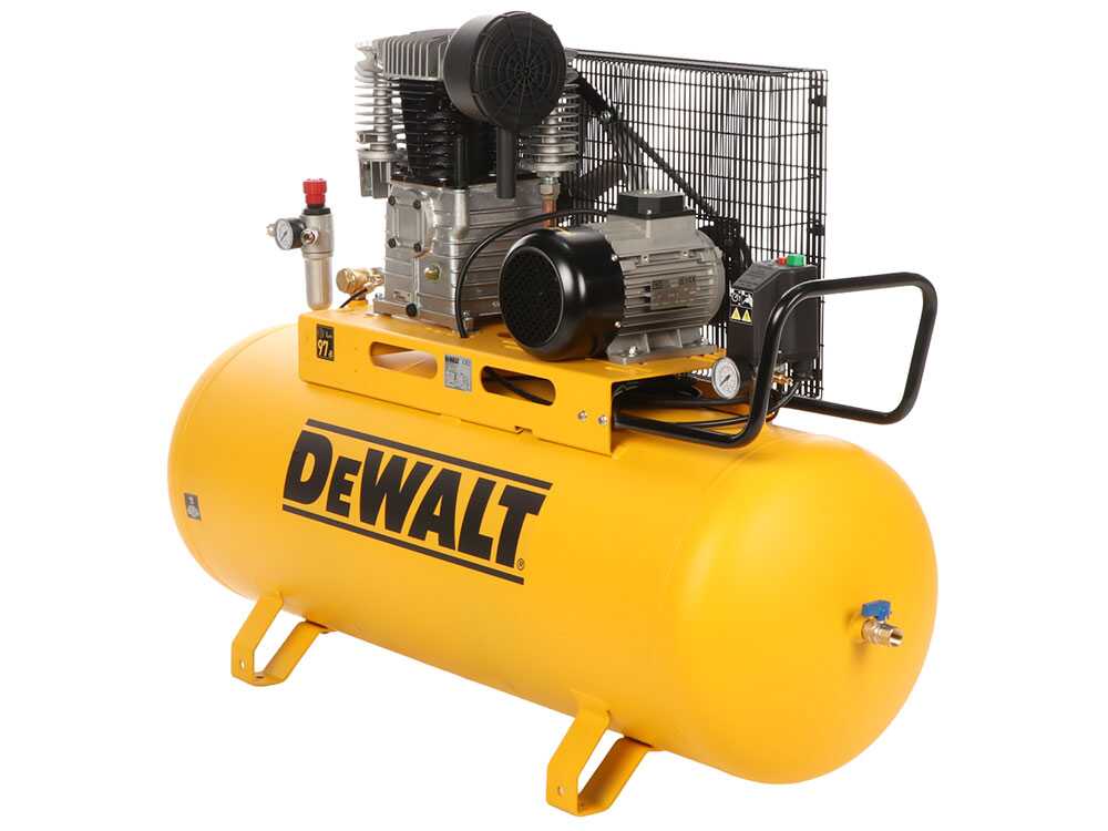 DeWalt DXCMB4T200HCE – Dreiphasiger elektrischer Riemen-Kompressor – 4-PS-Motor – 200 l – Bild 4