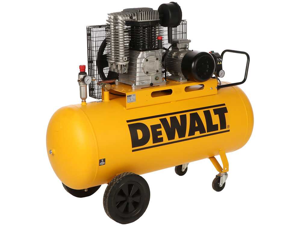 DeWalt DXCMB55T271HCE – Dreiphasiger elektrischer Riemen-Kompressor – 5,5-PS-Motor – 270 l – Bild 2