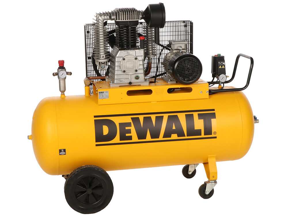 DeWalt DXCMB55T271HCE – Dreiphasiger elektrischer Riemen-Kompressor – 5,5-PS-Motor – 270 l – Bild 4