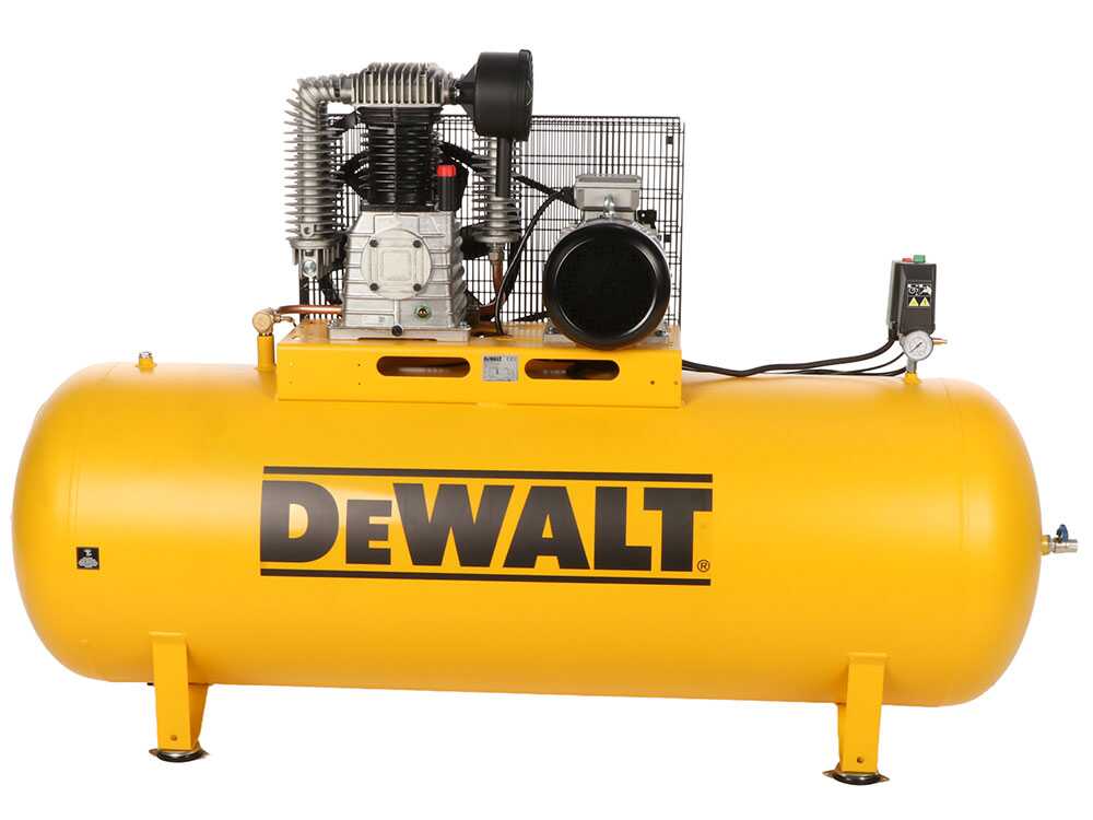 DeWalt DXCMB75T500HFE - Dreiphasiger elektrischer Riemenkompressor - Motor 7,5 PS – 500 l – Bild 3