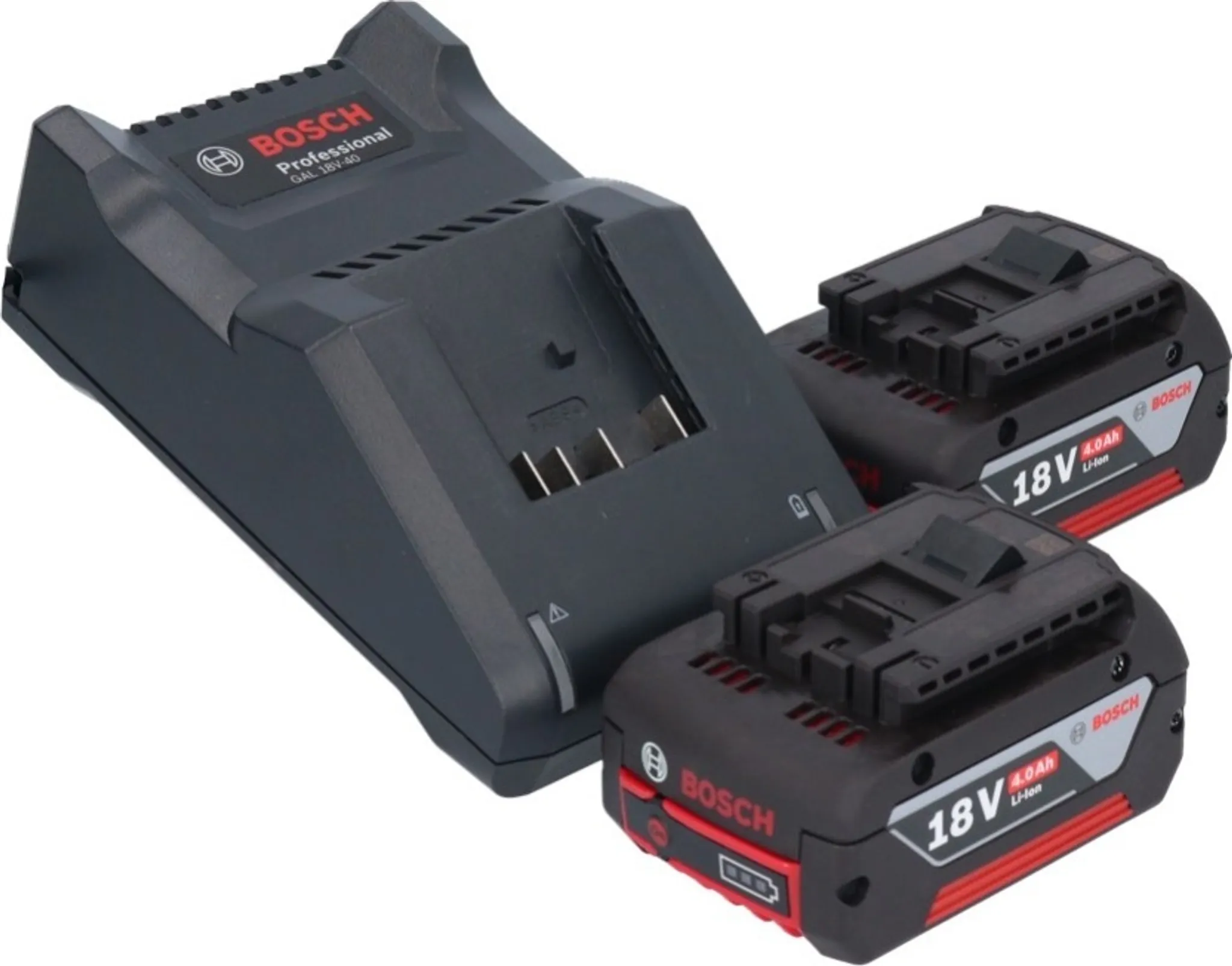 Bosch GBL 18V-750 Professional Akku Gebläse 18 V BITURBO Brushless + 2x Akku 4,0 Ah + Ladegerät – Bild 4