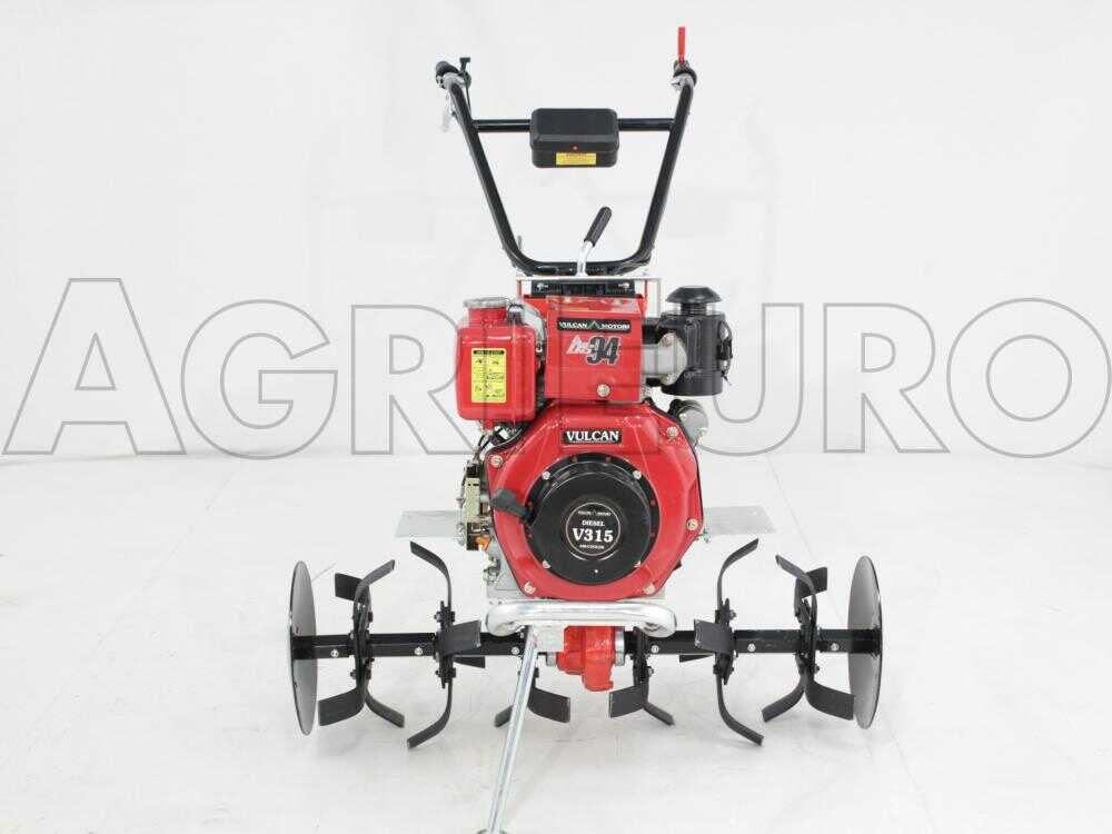 Diesse DS94 Motorhacke / Gartenfräse mit 7 HP Dieselmotor, Elektrostarter, 95 cm Fräse – Bild 3