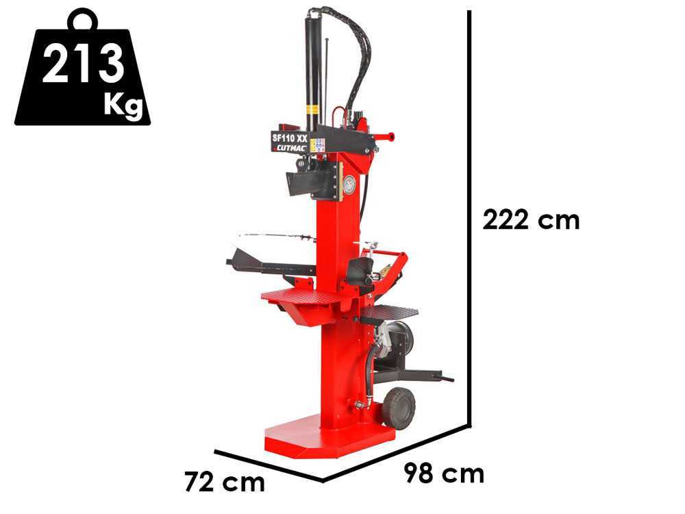 Docma SF110 PTO XX - Traktor-Holzspalter - stehend