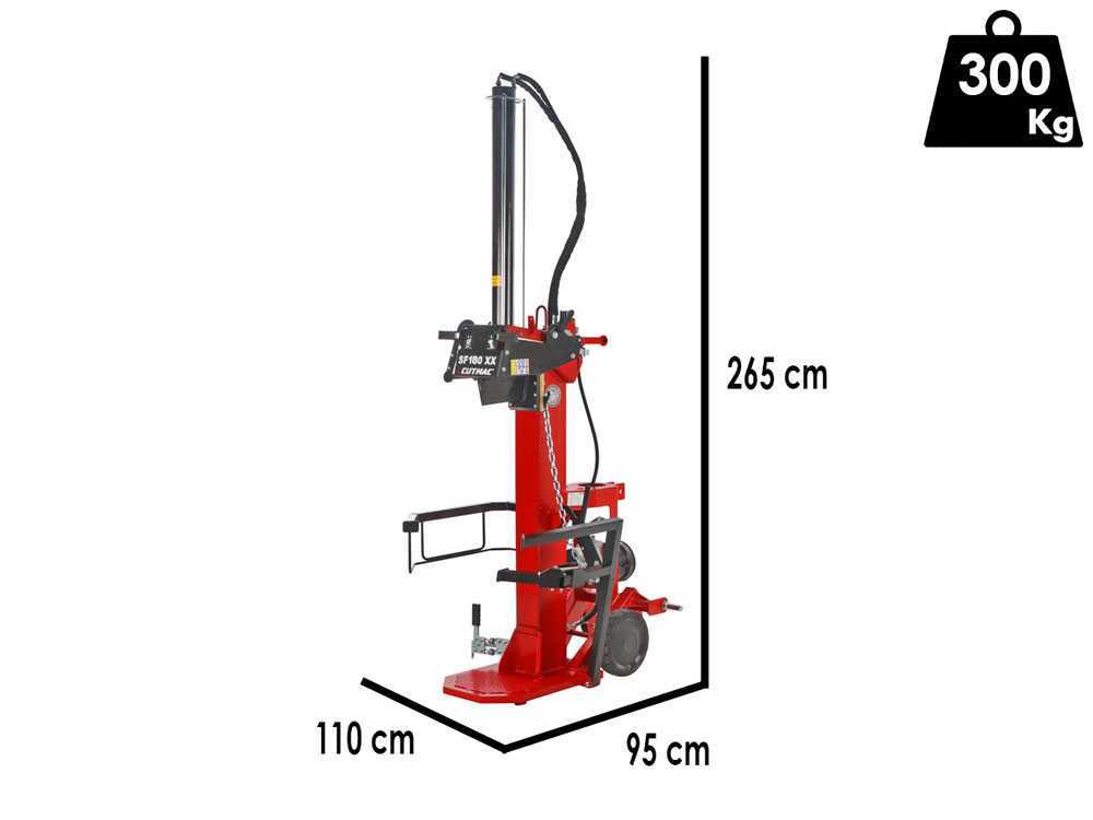 Docma SF180 PTO XX - Holzspalter für Traktor - stehend