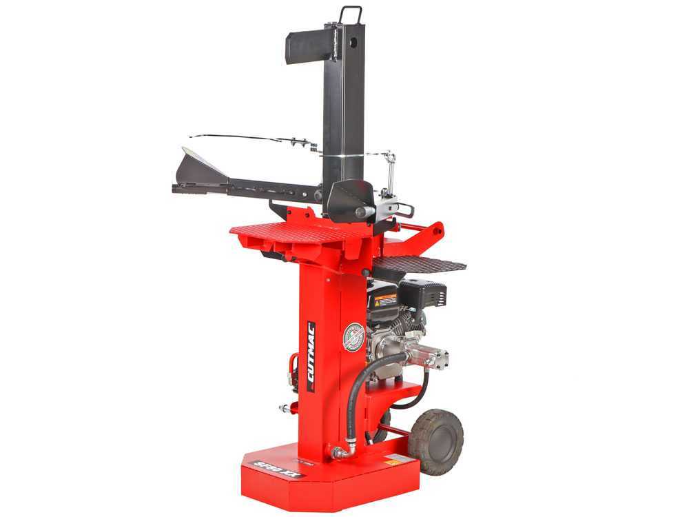 Docma SF80 Rapid Benz Loncin G200F - Benzin Holzspalter - stehend – Bild 3