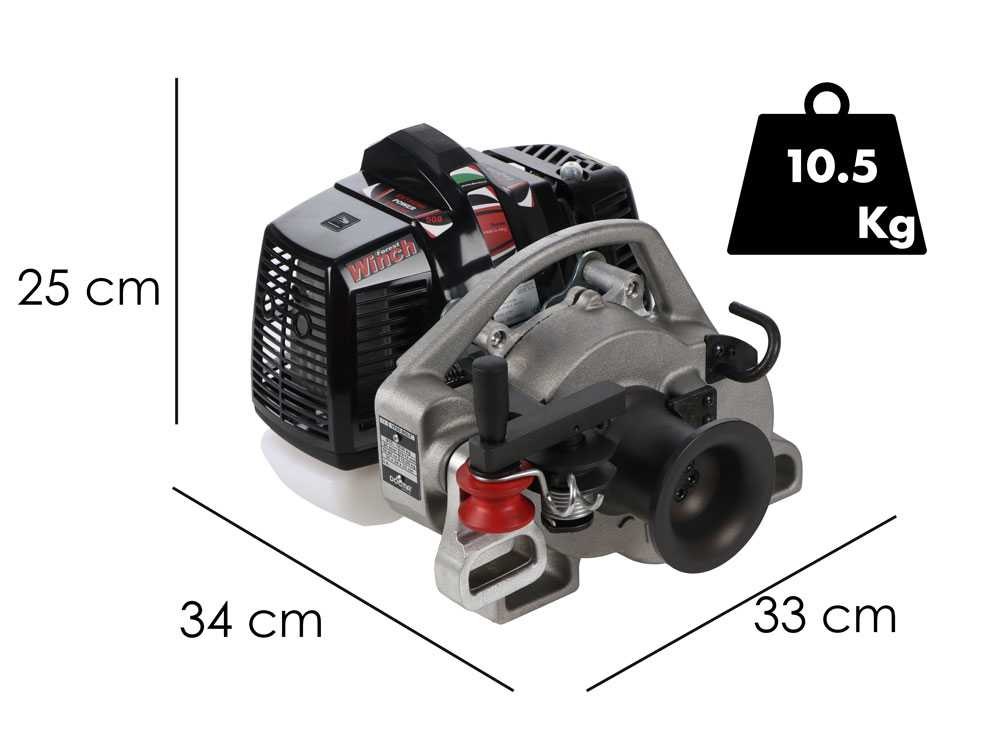 Docma VF80 BOLT  - Seilwinde - Motor Solo HP50E-A - Komplett-Kit