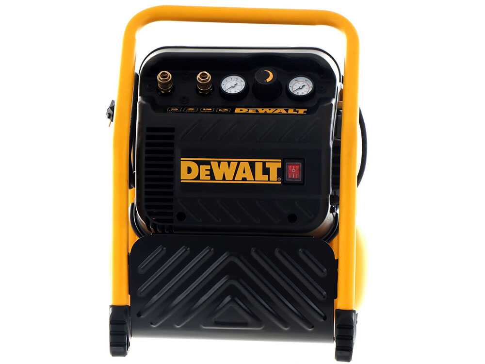 Druckluftkompressor DEWALT DPC10QTC-QS - Kompakt, mobil, elektrisch - 10-Liter-Tank - 1,5-PS-Motor – Bild 3