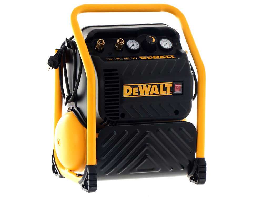 Druckluftkompressor DEWALT DPC10QTC-QS - Kompakt, mobil, elektrisch - 10-Liter-Tank - 1,5-PS-Motor – Bild 4