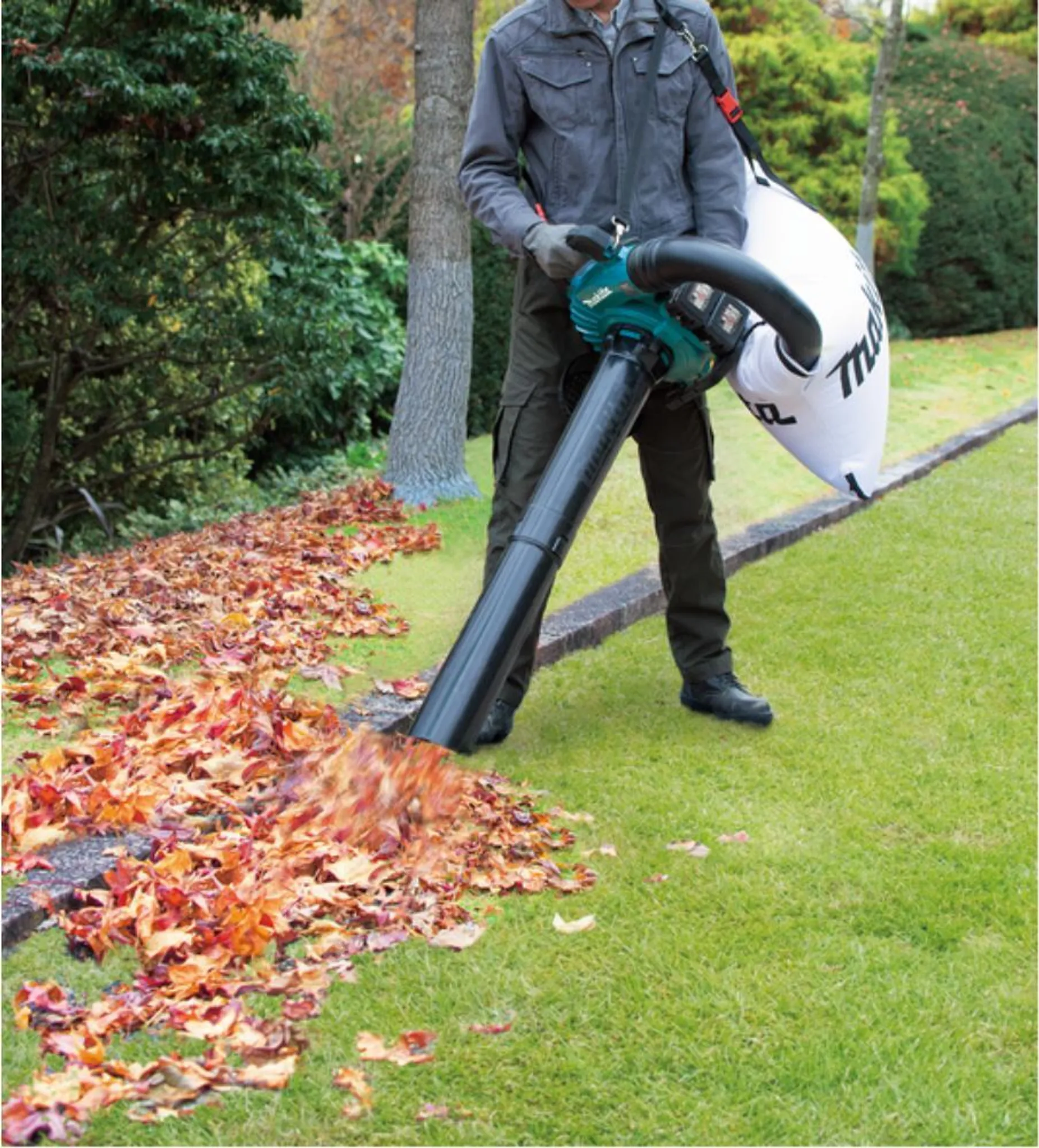 Akku-Laubbläser/Sauger 2x18V | ohne Akku ohne Ladegerät – Bild 10