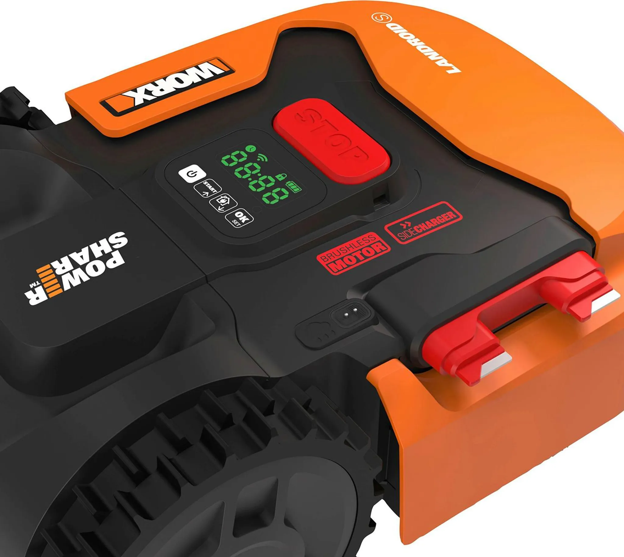 Worx Landroid S400 WR184E Mähroboter orange, für Gärten bis 400 m² Fläche – Bild 5