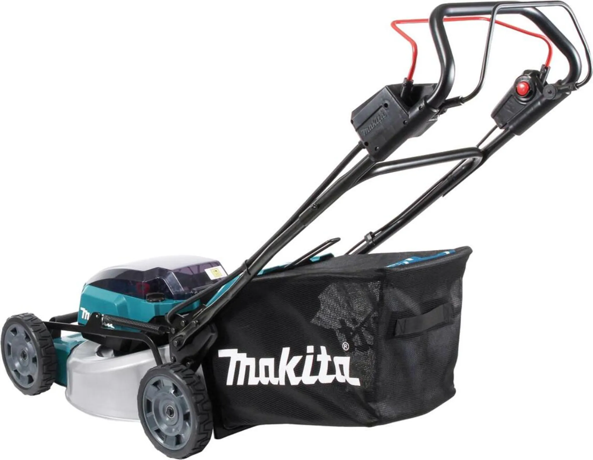Makita Akku-Rasenmäher DLM465, 2x18V, 46 cm, 60 l, inkl. Zubehör – Bild 3