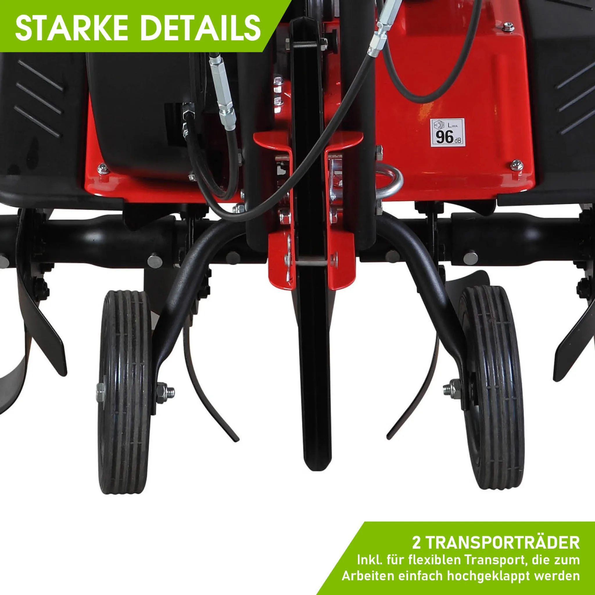 BRAST Benzin Gartenfräse 6000 – Bild 10