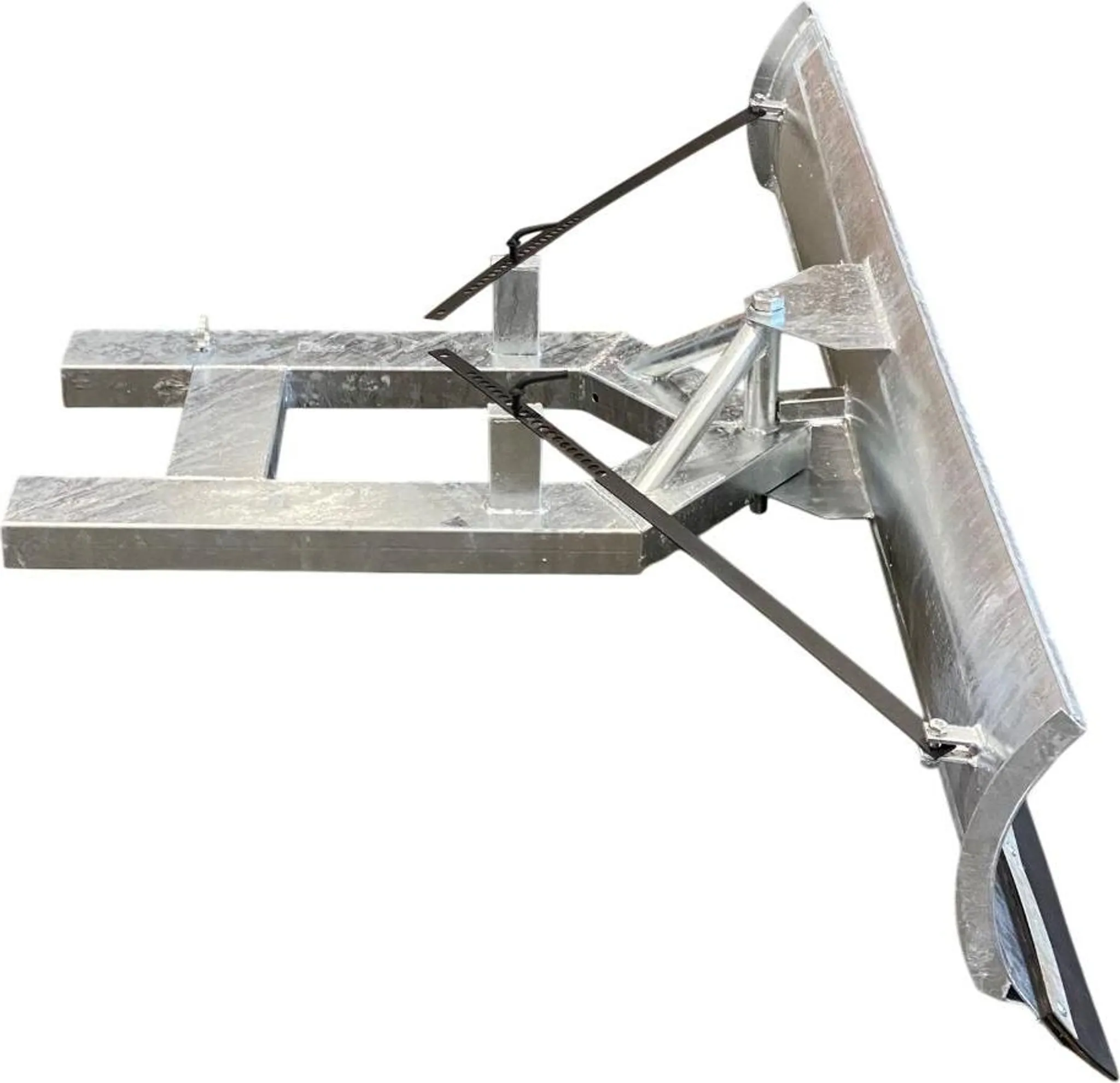 Schneeschild Universal für Gabelstapler Vollverzinkt schwenkbar 175 x 40 cm – Bild 5