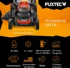 FUXTEC 40V Akku Rasenmäher FX-E2RM51SET - 51cm Schnittbreite | 37,8Kg | 2x20V |E-Start |50L Fangkorb | 3-9cm Schnitthöhe | 120min Ladezeit – Bild 3