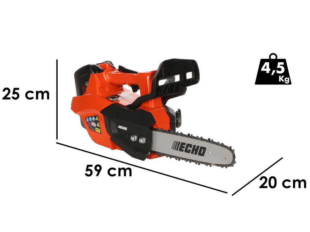 Echo DCS-3000T - Akku-Astsäge 56V - Schwertlänge 30 cm - OHNE AKKU UND LADEGERÄT