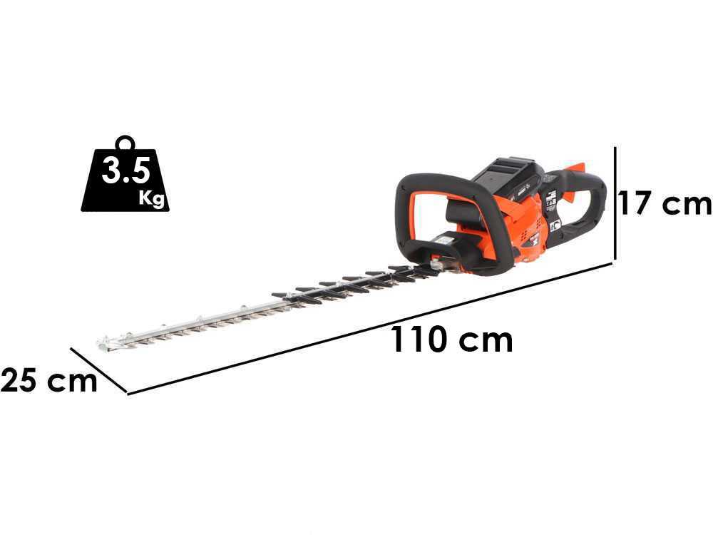 Echo DHC-2200R -Akku-Heckenschere - SOLO - ohne Akku und Ladegerät