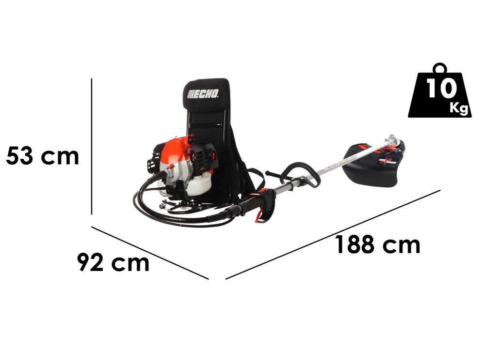 Echo RM-3020T – Rucksack-Motorsense – 30,5 ccm