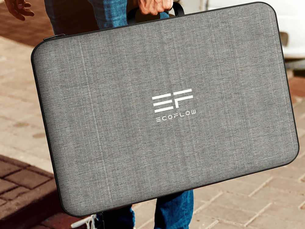 EcoFlow bifaziales tragbares Solarpanel 220W – Bild 3