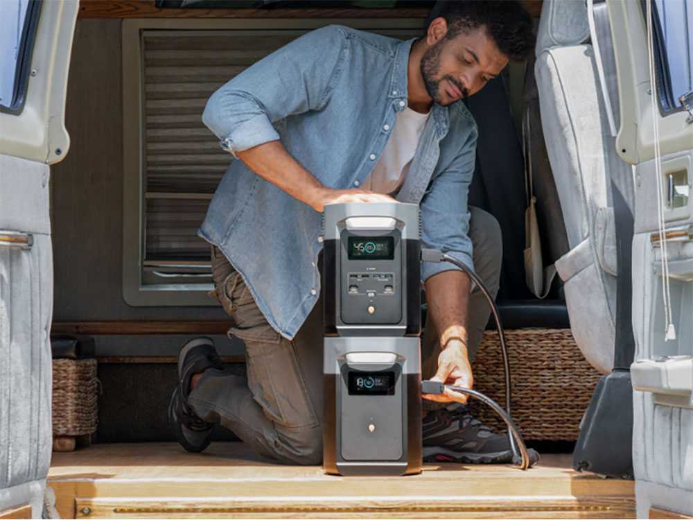 EcoFlow Delta 2 -1024 Wh - intelligenter Zusatzakku – Bild 4