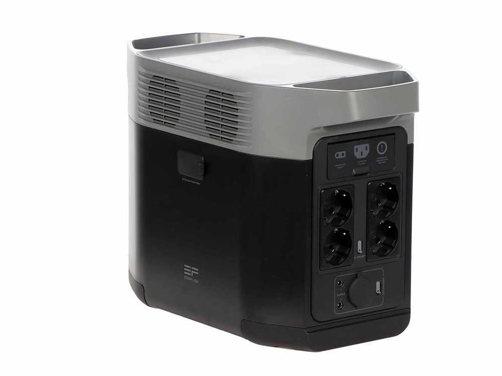 EcoFlow Delta 2 - Tragbare Powerstation - 1800W - 1024 Wh/51.2V – Bild 4