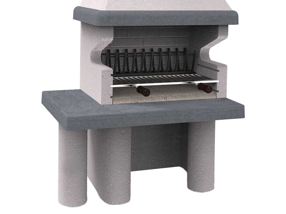 Edilmark Primavera L - Grillkamin für Holz und Holzkohle – Bild 3