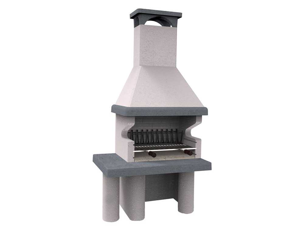 Edilmark Primavera L - Grillkamin für Holz und Holzkohle – Bild 4