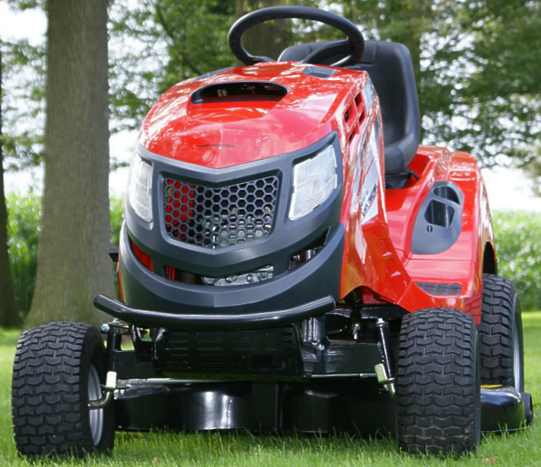 HECHT 5176 Rasentraktor | 102 cm Schnittbreite | 13,3 PS | Briggs & Stratton | 500 cm³ | 270L Fangkorb – Bild 4