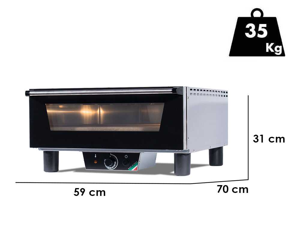 Effeuno Linea N5 Elektro-Pizzaofen - 3200 W