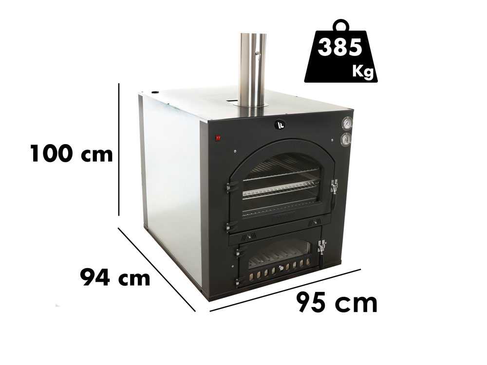 Einbau-Holzbackofen Fontana INC80X65QV