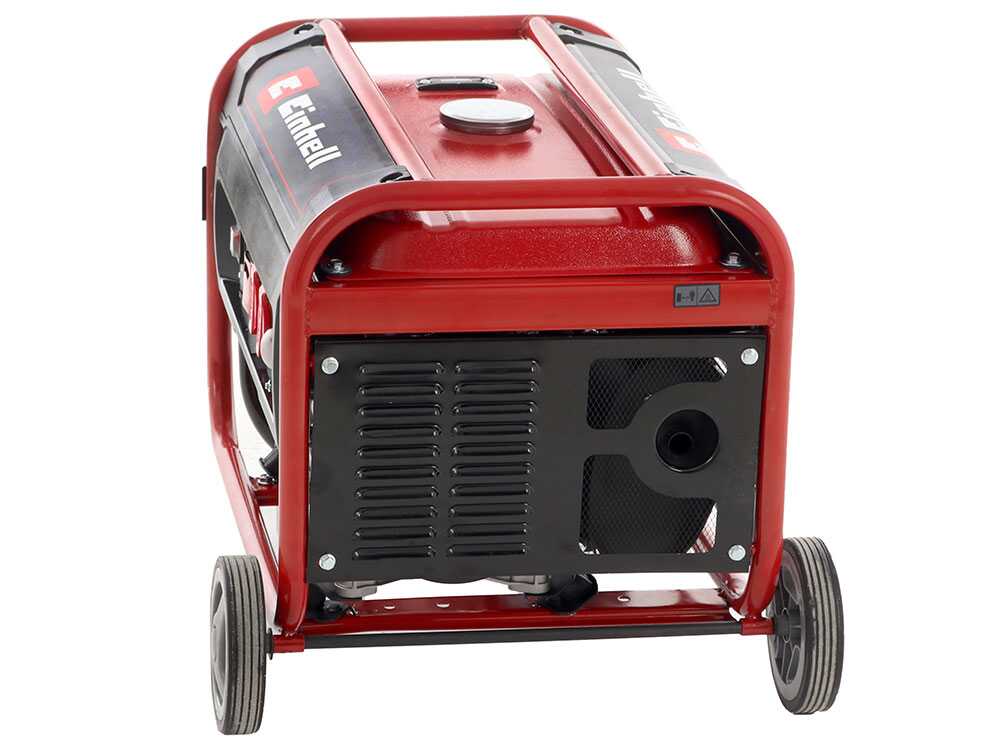 Einhell TC-PG 35/E5 - Benzin-Stromerzeuger auf Rädern mit AVR-Regelung 3.1 kW - Dauerleistung 2.6 kW - 230V – Bild 4
