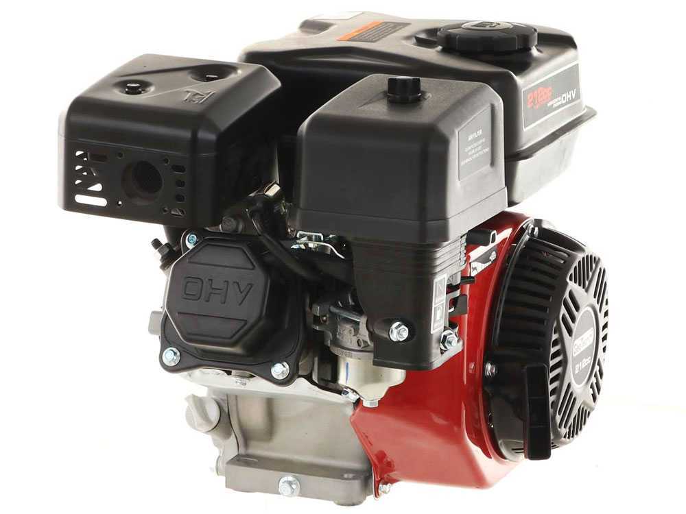 Einzylinder-4-Takt-Benzinmotor GeoTech-Pro 212ccm mit horizontaler Antriebswelle – Bild 4