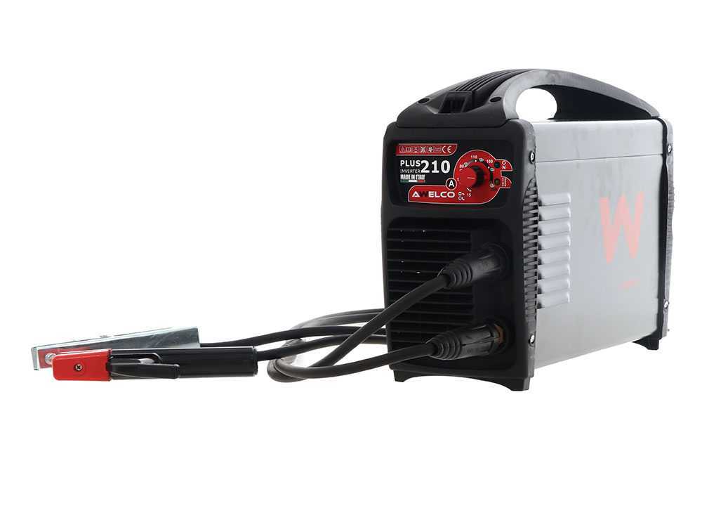 Elektrode Inverter Schweißgerät mit Gleichstrom MMA Awelco Plus 210 - 200A - 230V – Bild 4