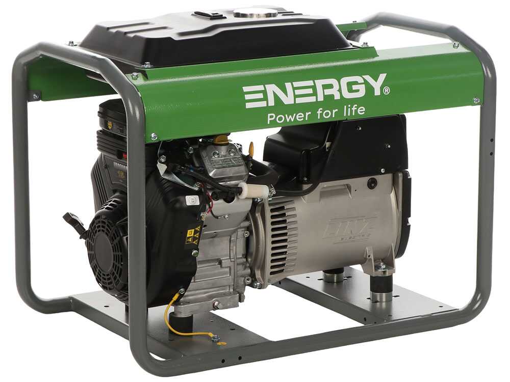 Energy EY-10TB - Benzin-Stromgenerator 8 kW - Dauerleistung 7,2 Dreiphasig – Bild 4