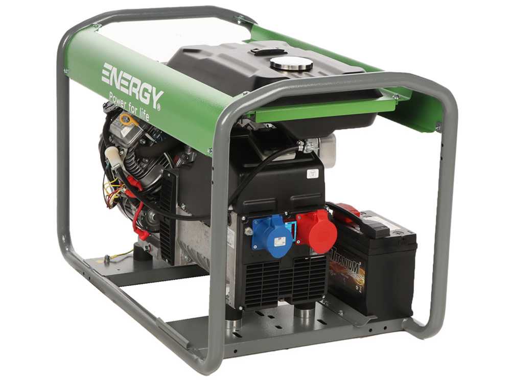 Energy EY-16TBE AVR - Benzin-Stromerzeuger mit AVR 11,2 kW - Dauerbetrieb 10Dreiphasig – Bild 3