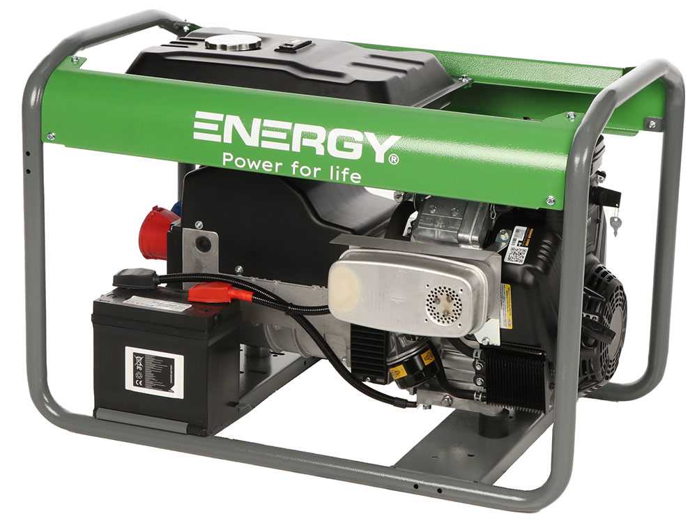 Energy EY-16TBE AVR - Benzin-Stromerzeuger mit AVR 11,2 kW - Dauerbetrieb 10Dreiphasig – Bild 4