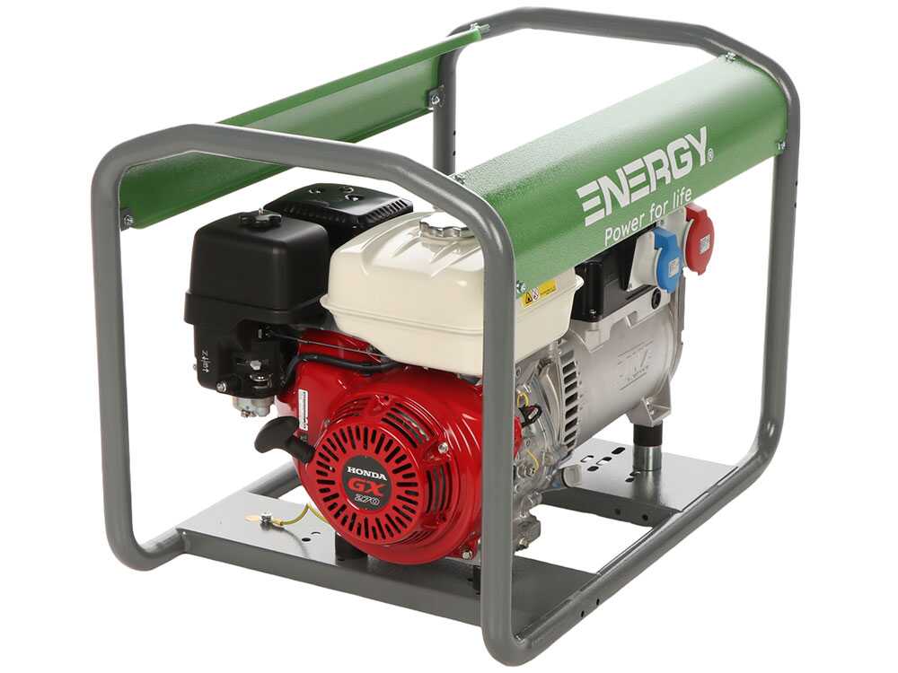 Energy EY-5,5TB - Benzin-Stromgenerator 4,1 kW - Dauerleistung 3,6 Dreiphasig – Bild 4