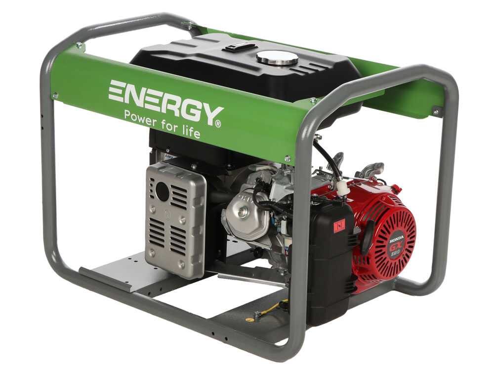 Energy EY-7MB AVR - Benzin Stromerzeuger mit AVR 6 kW - Dauerleistung 5,4 Einphasig – Bild 4