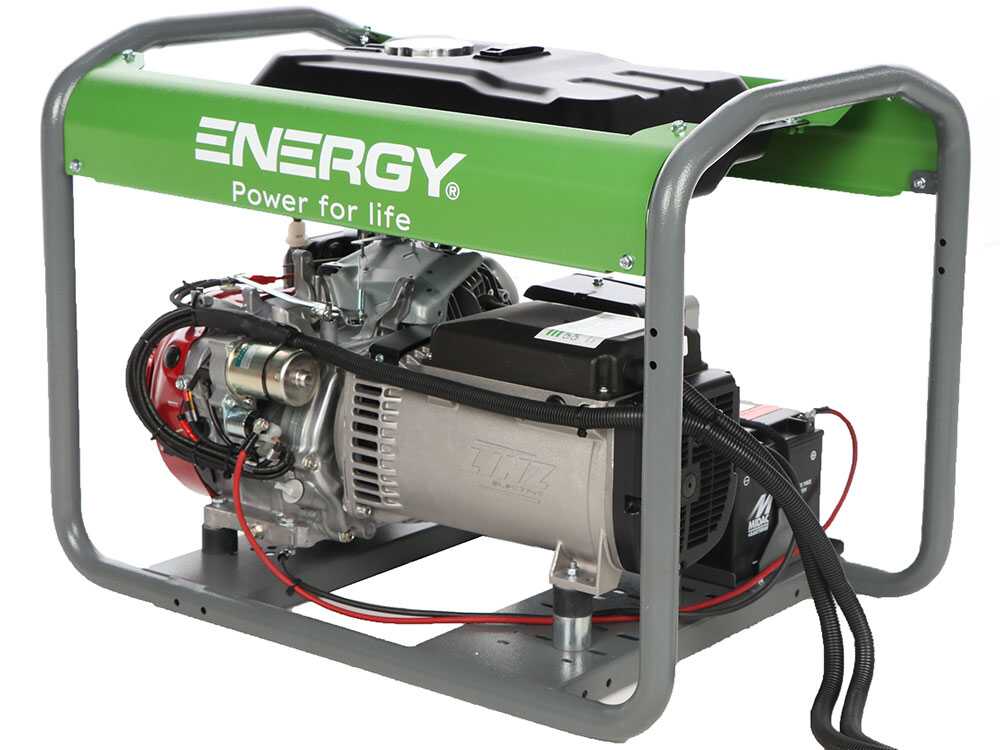 Energy EY-7MBE-A - Benzin-Stromgenerator - 6 kW - Dauerleistung 5,4 kW Einphasig + ATS – Bild 3