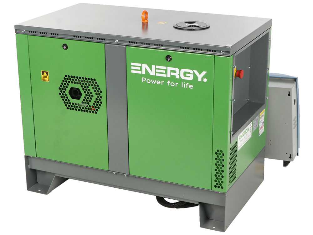 Energy EY-7MDE-SA AVR - Diesel-Stromgenerator schallgedämpft mit AVR - 5 kW - Dauerleistung 4,5 kW Einphasig + ATS – Bild 3
