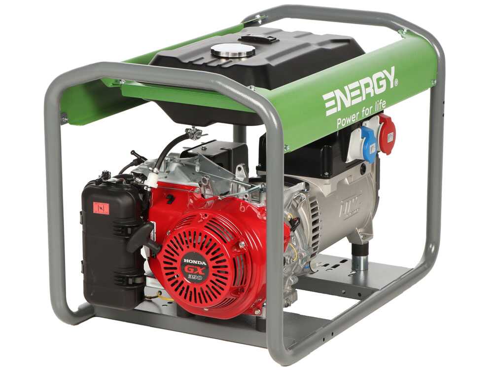 Energy EY-7TB - Benzin-Stromgenerator 6 kW - Dauerleistung 5,4 Dreiphasig – Bild 4