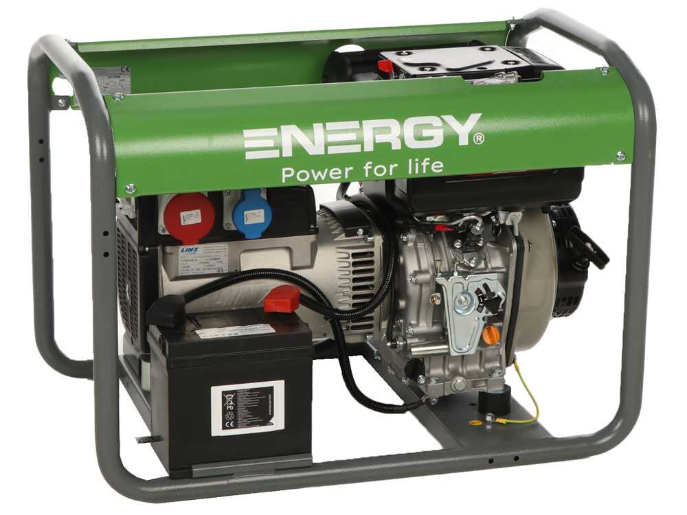 Energy EY-7TDE AVR - Diesel Stromerzeuger mit AVR 5 kW - Dauerbetrieb 4,5 Drehstrom – Bild 3