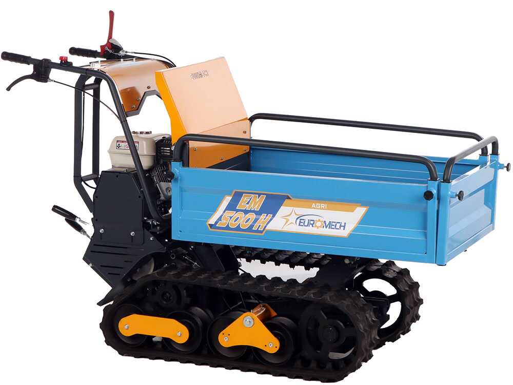 EuroMech EM500H-Agri - Raupendumper mit ausziehbare Mulde - 500 kg Nutzlast – Bild 3