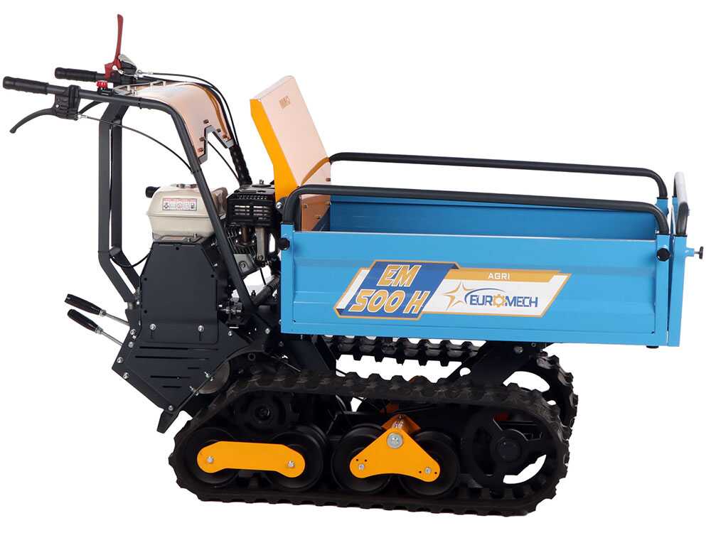 EuroMech EM500H-Agri - Raupendumper mit ausziehbare Mulde - 500 kg Nutzlast – Bild 4